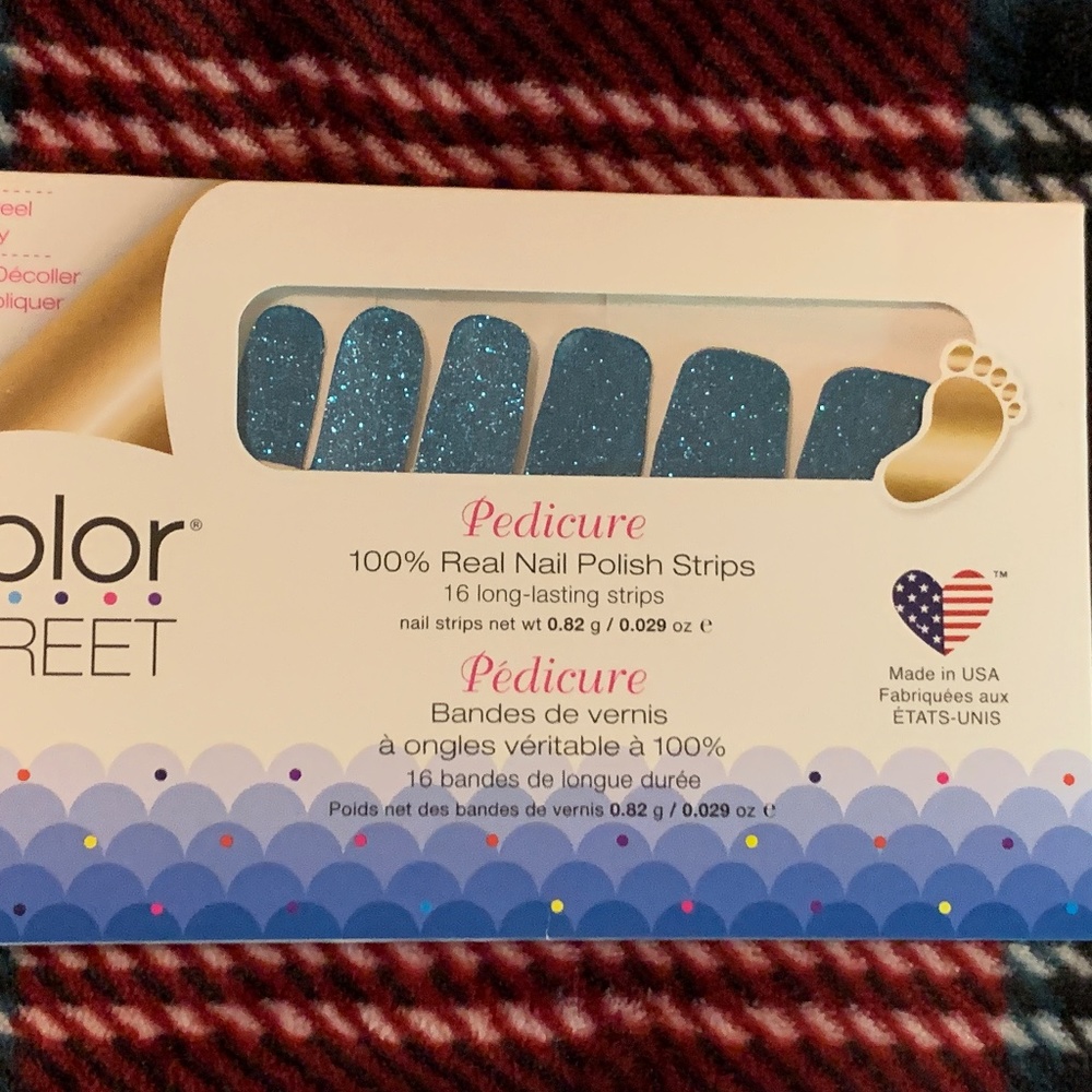 Color Street Pedicure Nail Strips - How Swede It Is